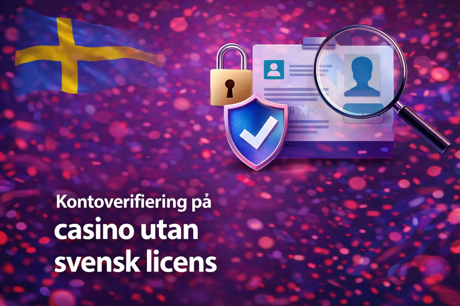 Kontoverifiering på casino utan svensk licens